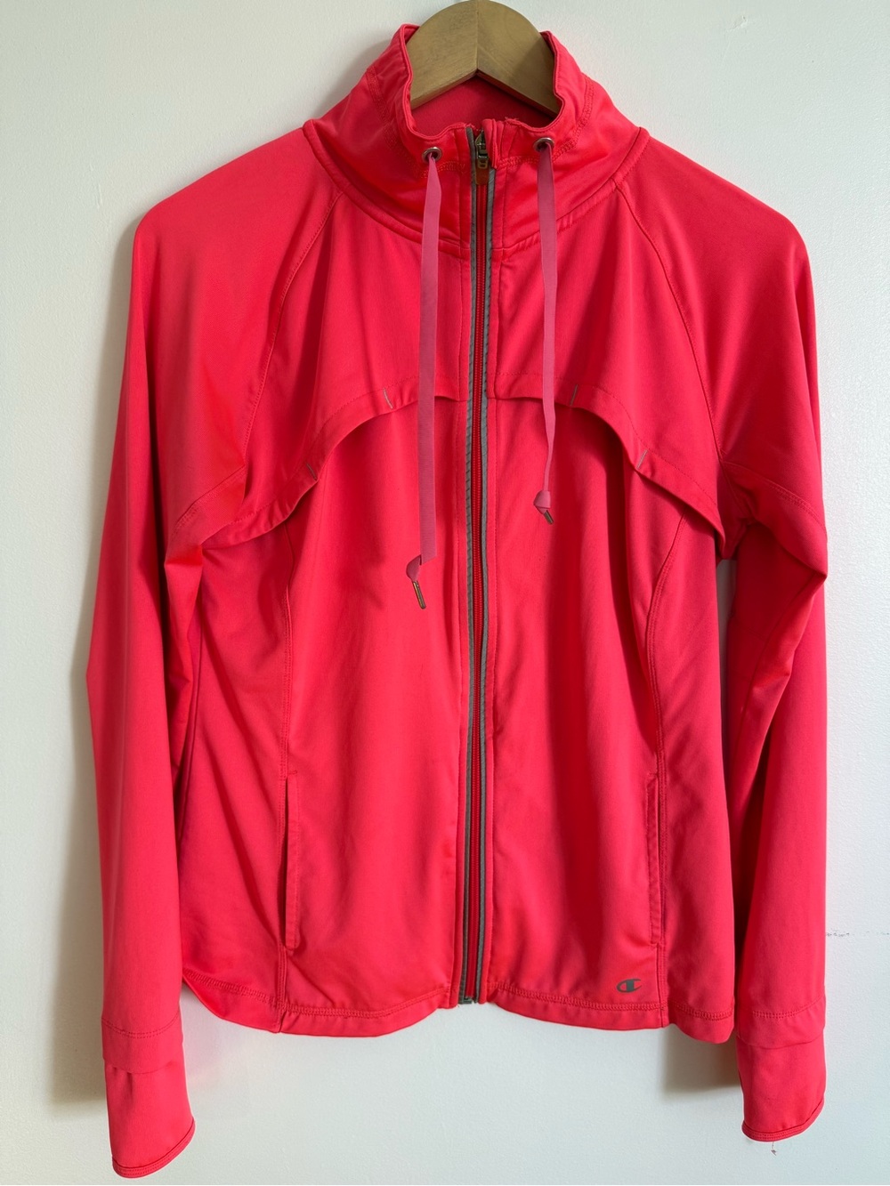 Champion Coral Pink Full-Zip Running Jacket Women’s M